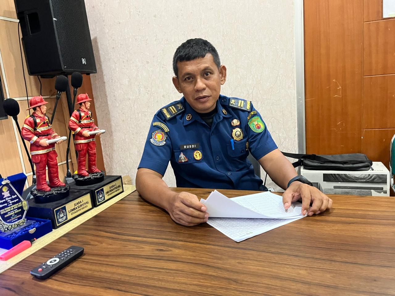 Disdamkarmat Kutim Berhasil Edukasi Lebih dari 1.574 Warga Terkait Keselamatan Kebakaran