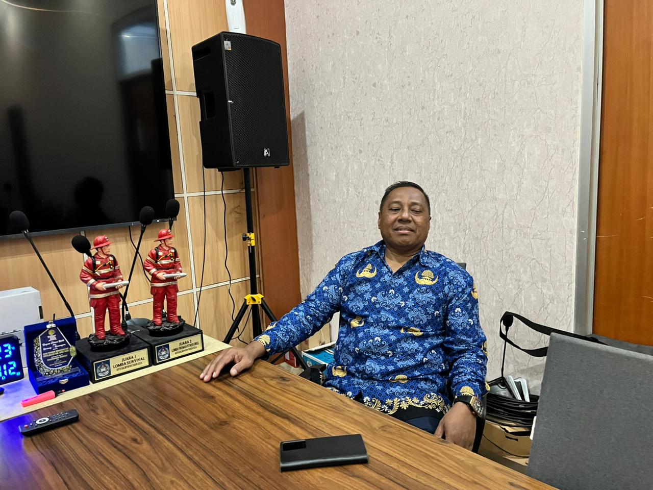 Damkar Kutim Perkuat Layanan, 28 Unit Armada Pemadam Siap Siaga