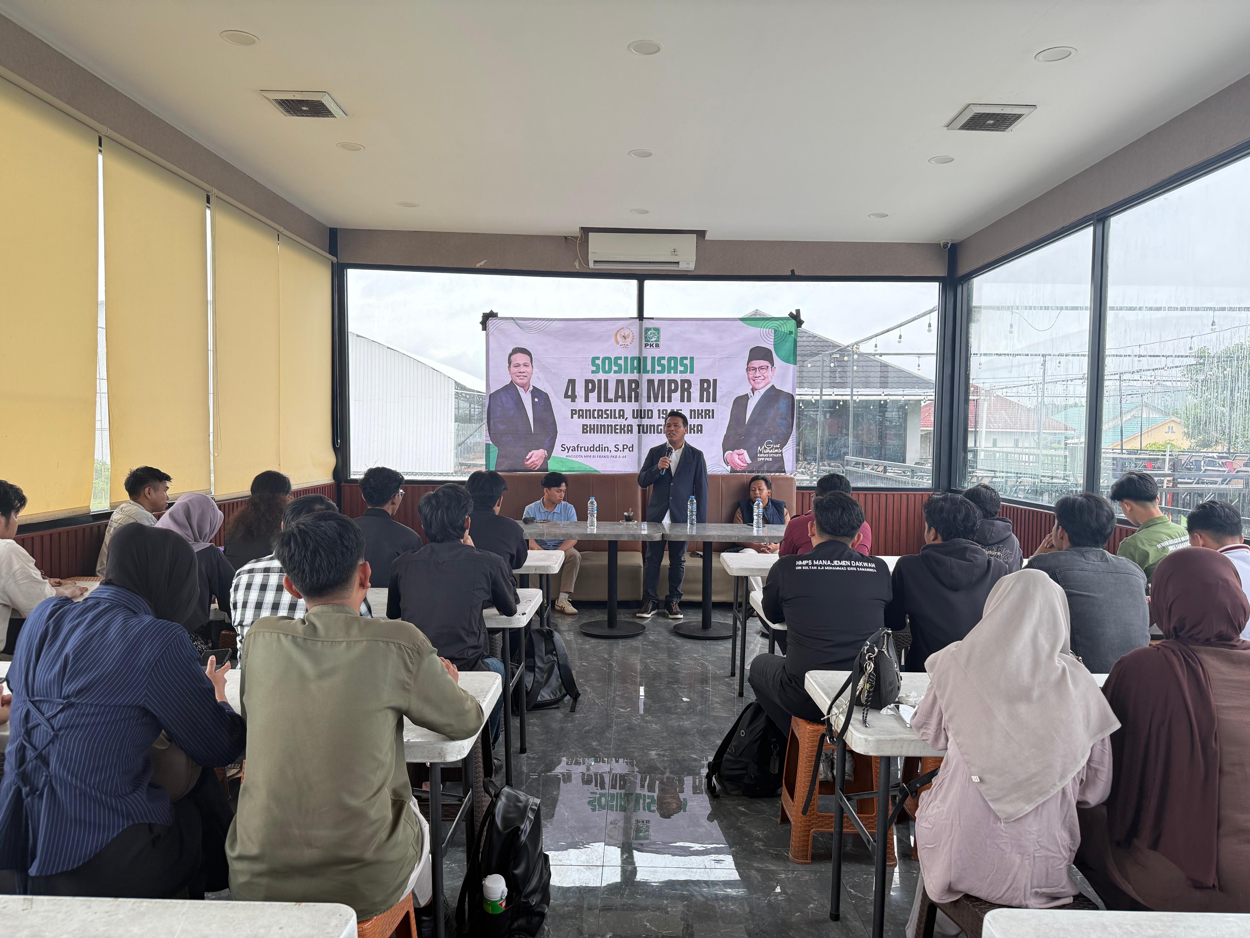 Sosialisasi Kebangsaan, Syafruddin: Empat Pilar Benteng Bangsa di Era Globalisasi