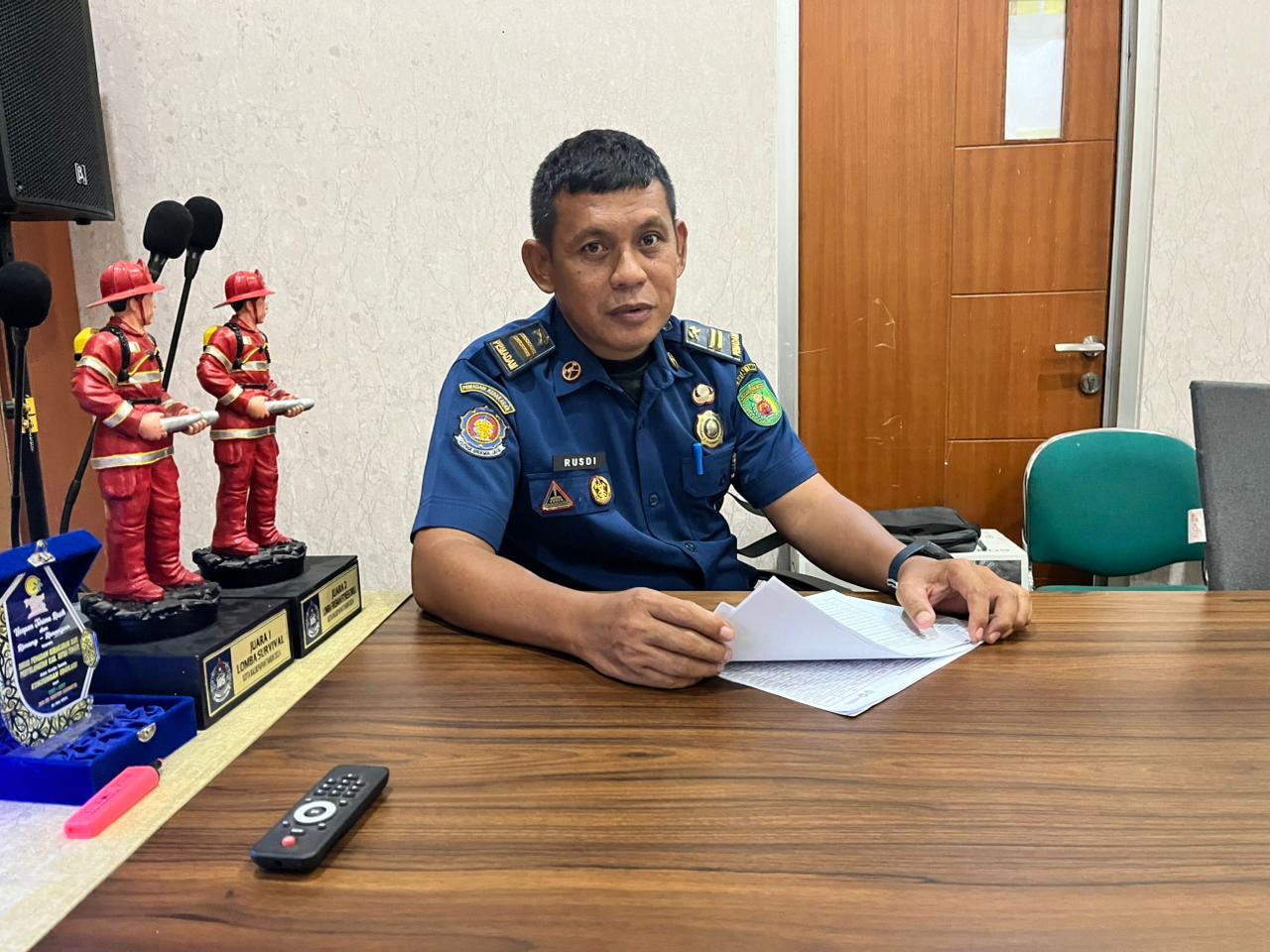 Disdamkarmat Kutim Perkuat Edukasi Keselamatan untuk Orang Tua Lewat Program Pencegahan Kebakaran Keluarga